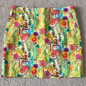 J Crew LIBERTY Floral print mini Skirt - Size 2